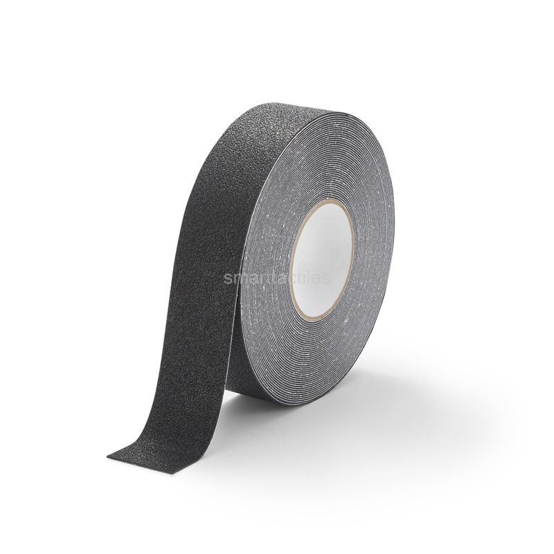Sklisikringstape type Fin, Sort. Velg bredde. Lengde 18,3 m.