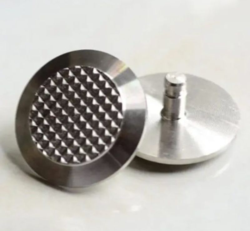 Taktile knotter i stål Ø32 mm med plugg. Velg variant.